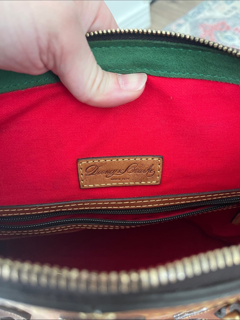 Dooney and Bourke Clayton Florentine Tote - Picture 10 of 14
